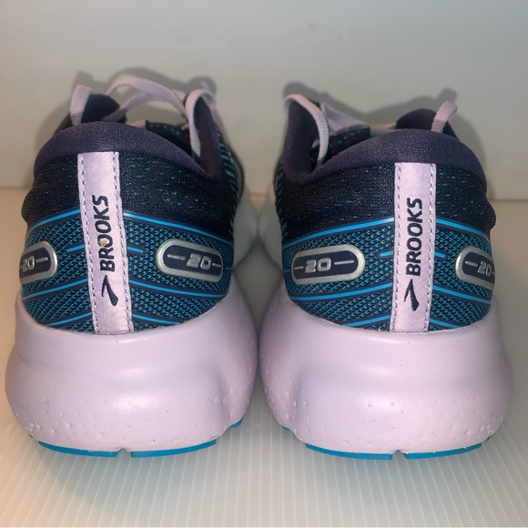 Brooks Glycerin 20 running jogging sneakers shoes women’s size:10 blue - Picture 6 of 13